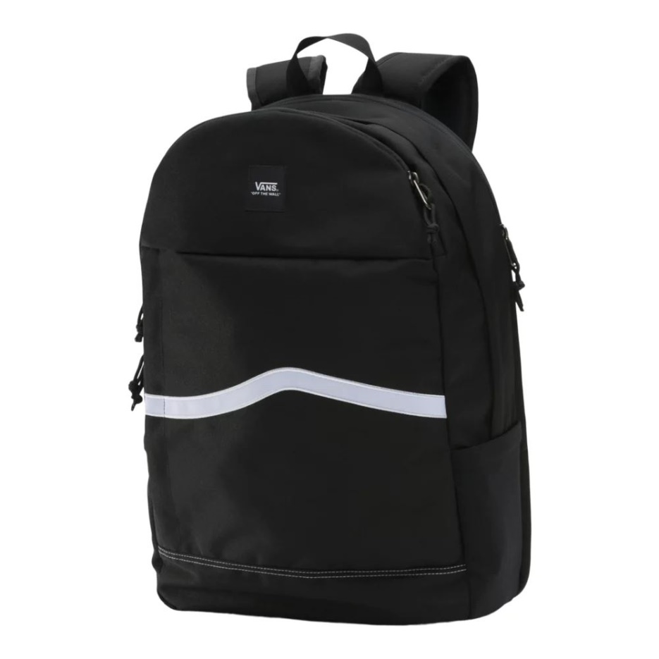 Vans Unisex Construct Cordura Skool Sac à Dos 27 L Noir-blanc