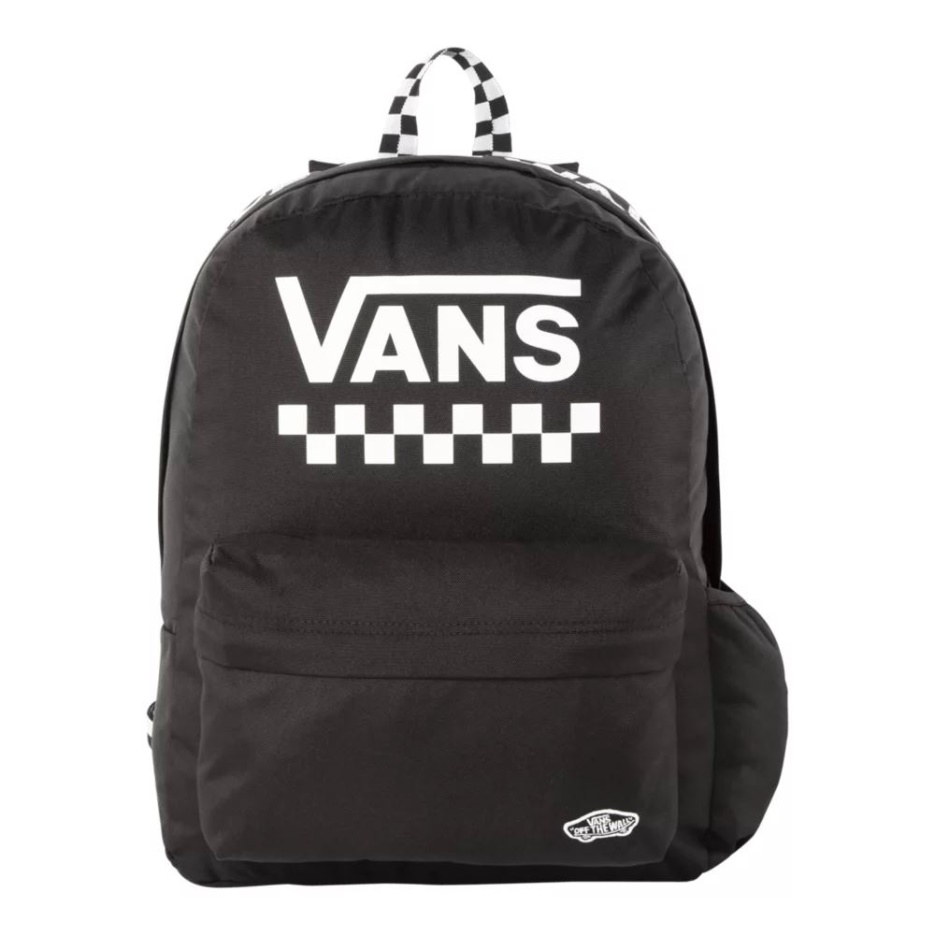 Vans Street Realm Skool Sac à Dos Unisexe 22 L Damier Noir-blanc