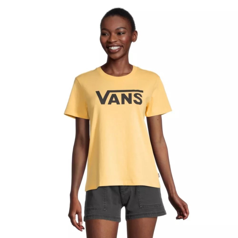 Vans Femme Flying V Crew T Shirt Lin