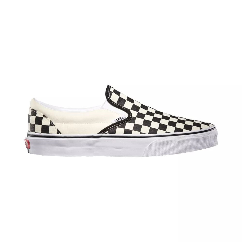 Vans Chaussures De Skate Classiques Pour Femmes Baskets Basses à Enfiler Respirant Noir