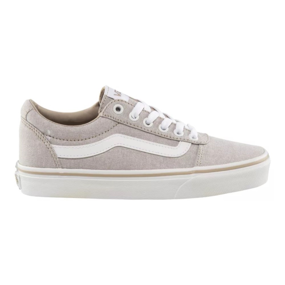 Vans Femme Ward Skate Chaussures Baskets Basses Casual Blanc-blanc