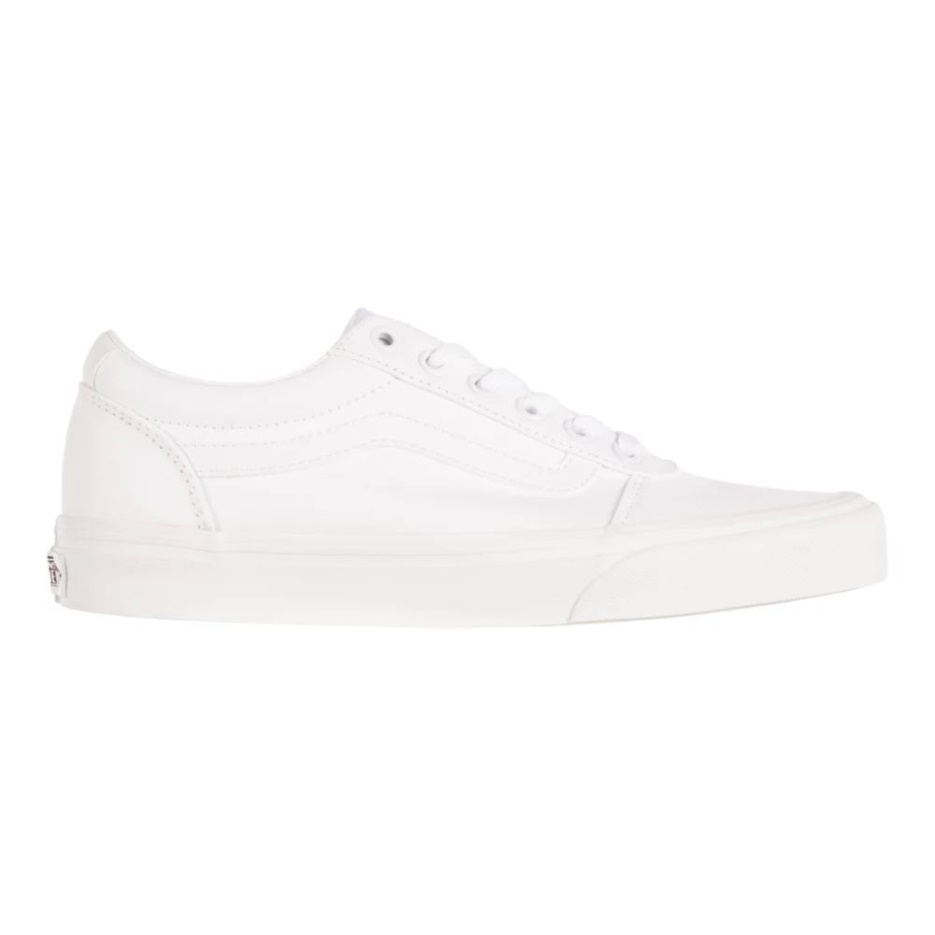 Vans Femme Ward Skate Chaussures Baskets Basses Casual Femme Blanc-blanc