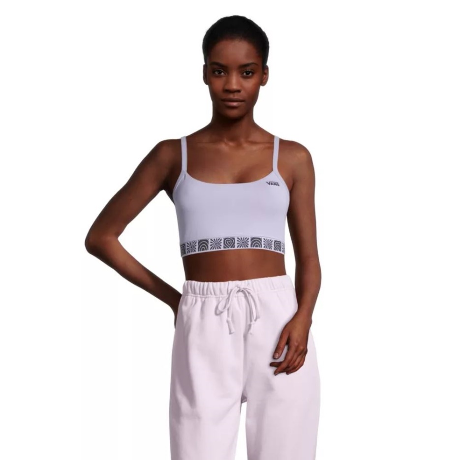 Vans X Iwd Divine Energy Bralette Languid Lavande Pour Femme
