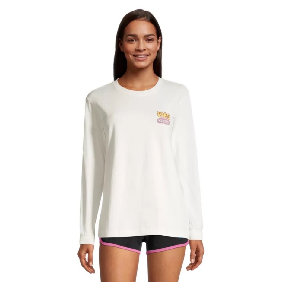 Vans X Crayola T-shirt à Manches Longues Pour Femme Guimauve