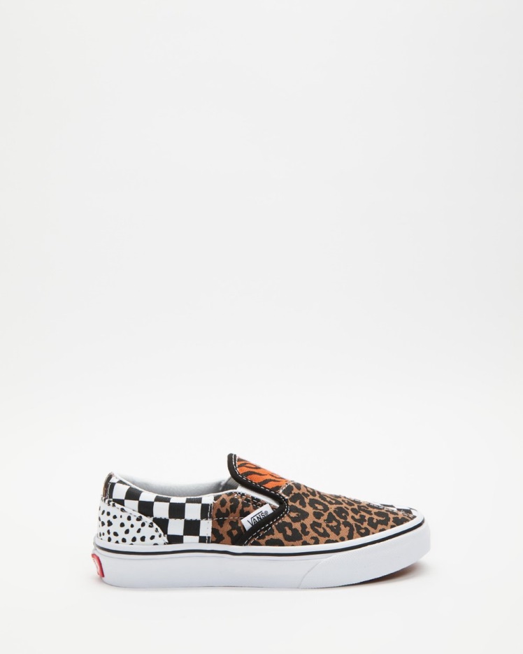 Vans Classic Fashion Slip-on Patchwork - Enfants Dalmatien Multi
