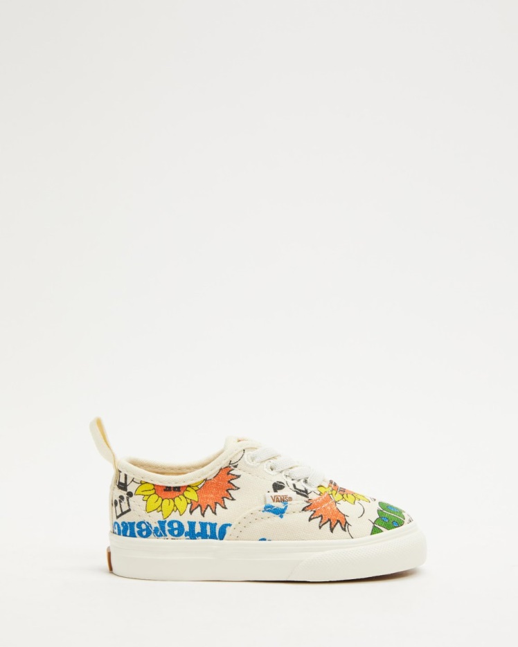Vans Genuine Elastic Lace Eco Theory - La Positivité écologique Des Tout-petits - Naturel