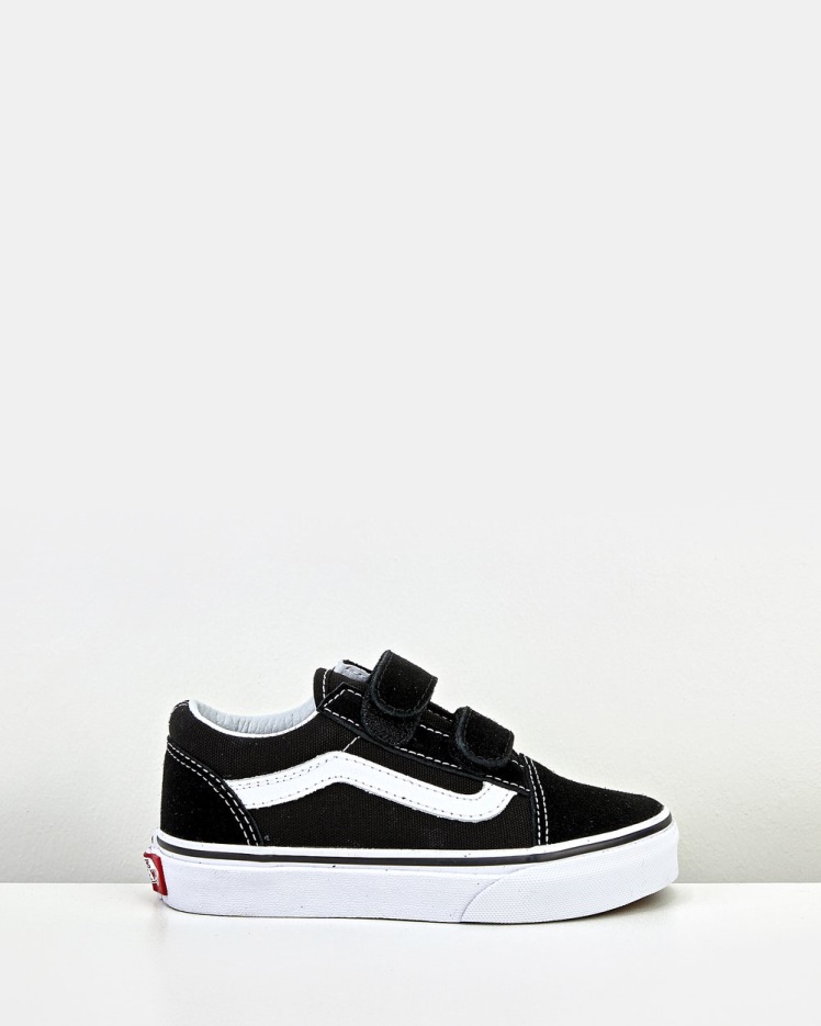 Vans Old Skool V Jeunesse Noir Blanc