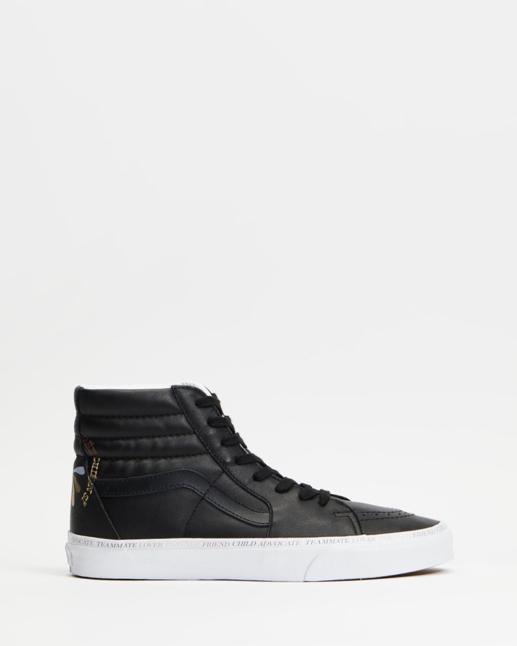 Vans Sk8 Hi Divine - Unisexe Noir-true White
