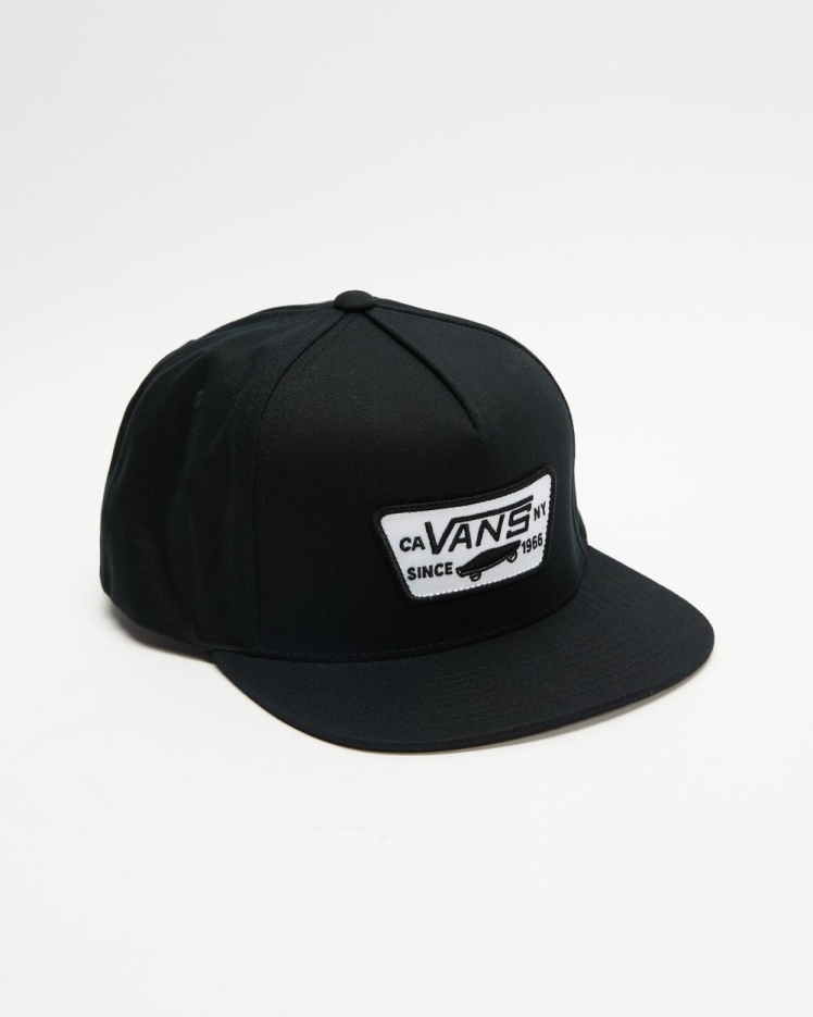 Vans Full Patch Snapback Vrai Noir