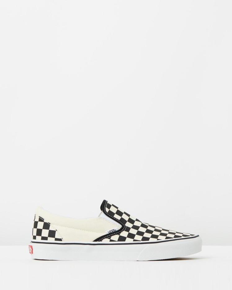Vans Classic Slip-on - Damier Blanc Unisexe