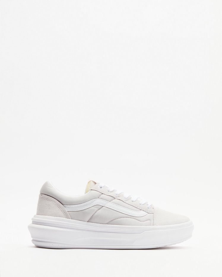 Vans Old Skool Overt Cc - Unisexe Gris Clair-blanc