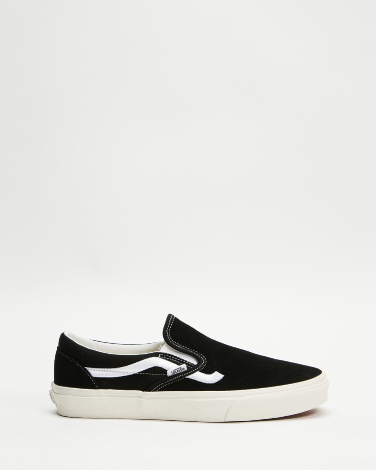 Vans Classic Slip-on Sidetripe - Mode Unisexe Noir