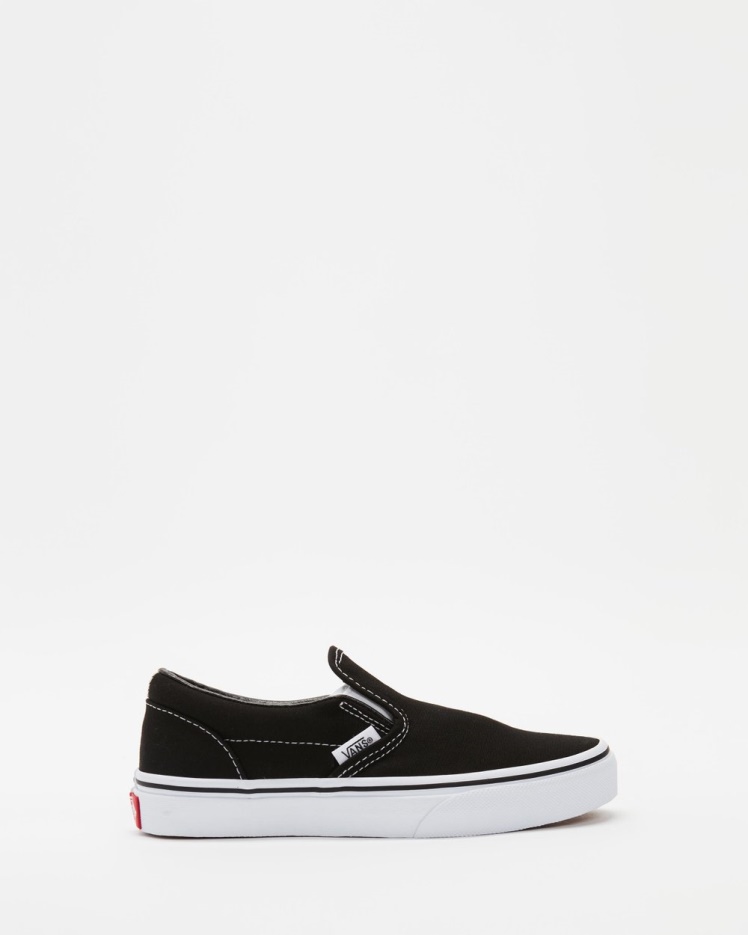 Vans Classic Fashion Slip-ons - Enfant Black-true White