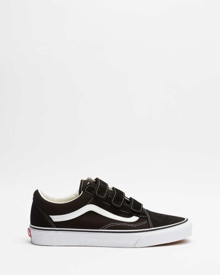 Vans Old Skool V Daim Noir-blanc