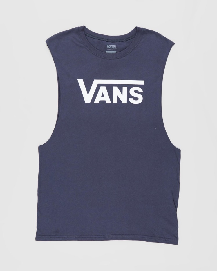 Vans Classic Vert Muscle Tank Bleu Marine