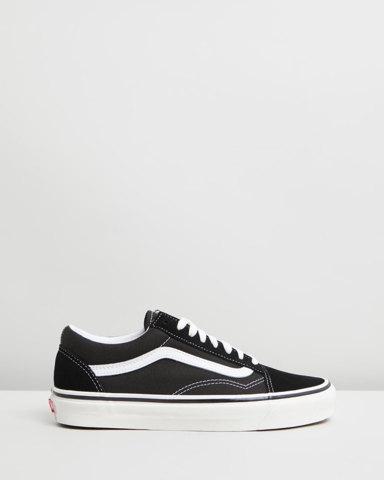 Vans Anaheim Old Skool 36 Dx Noir-true White